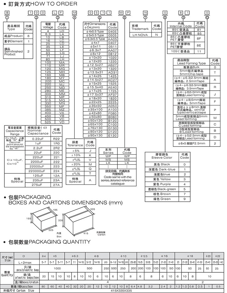 貼片鋁電解電容