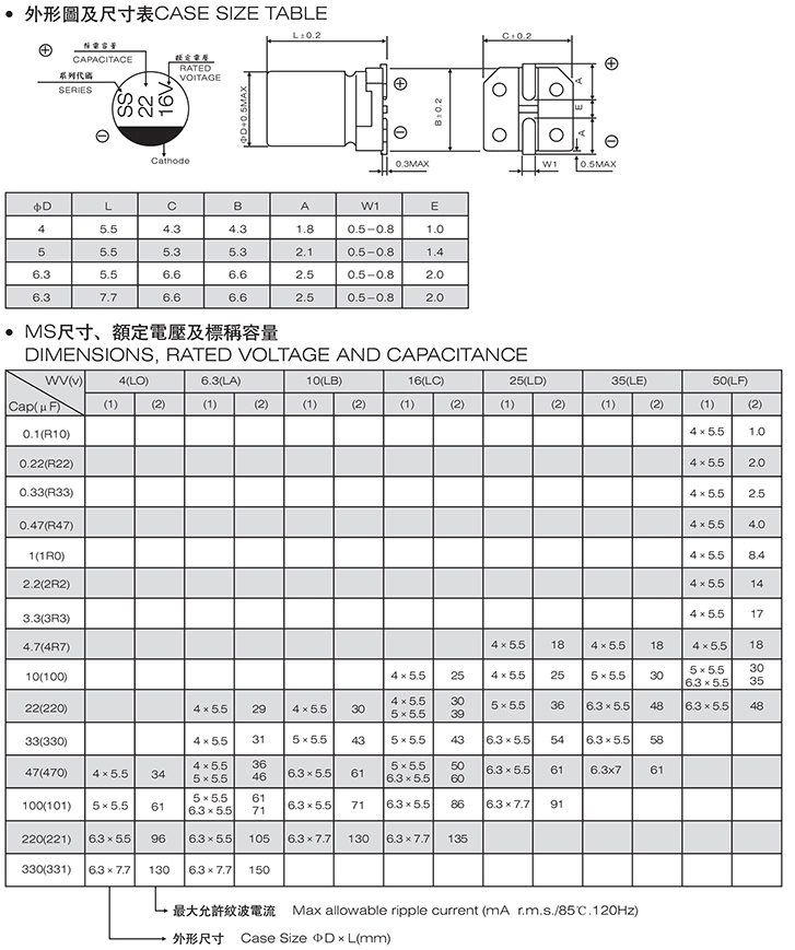470uf 電解電容器