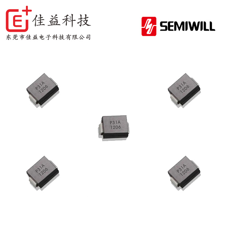 塞米微爾TVS二極管P4SMA系列產(chǎn)品